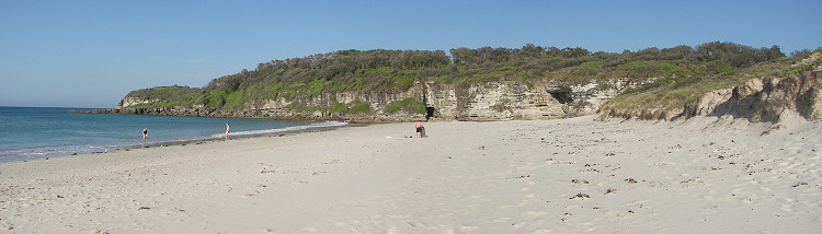 Cave Beach Panorama